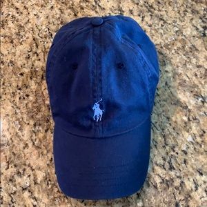 Navy Polo hat